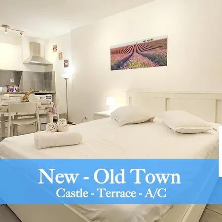 公寓 Le Chateau 4 Pers Ac Wifi Vecchia 尼斯